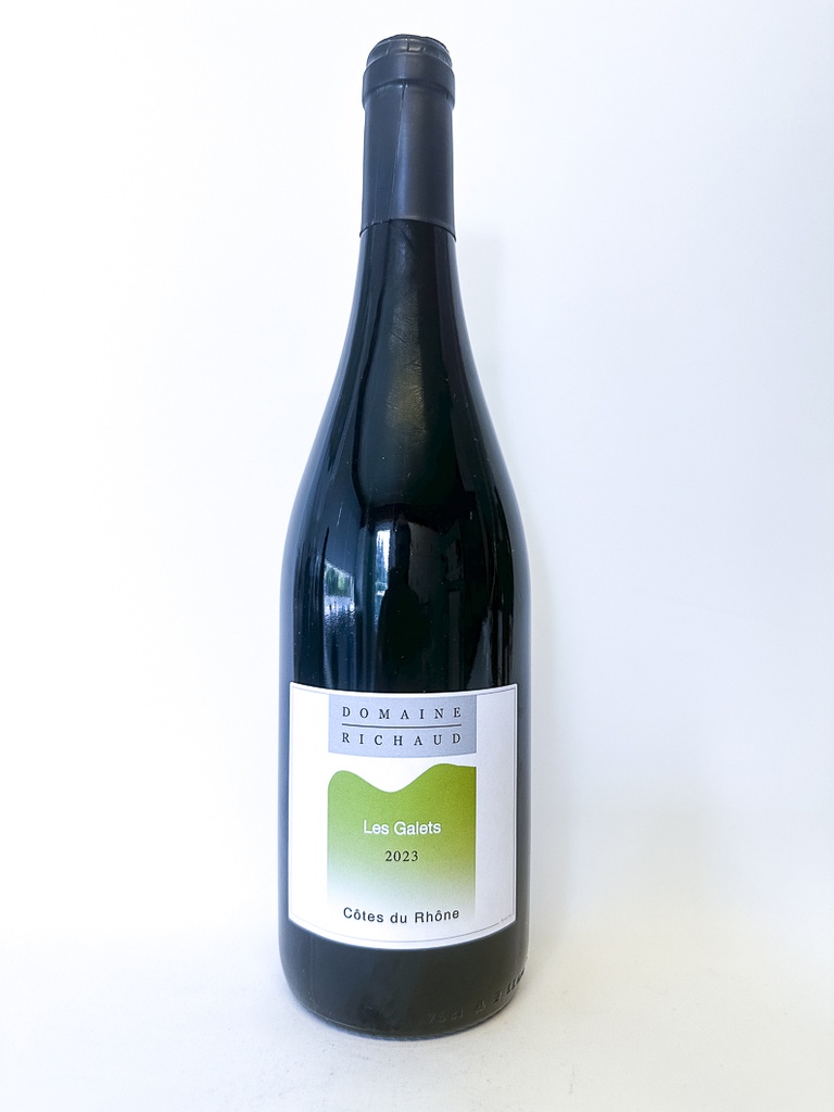côte du rhône Richaud Les Galets, BIO 2023 75 cl Rouge