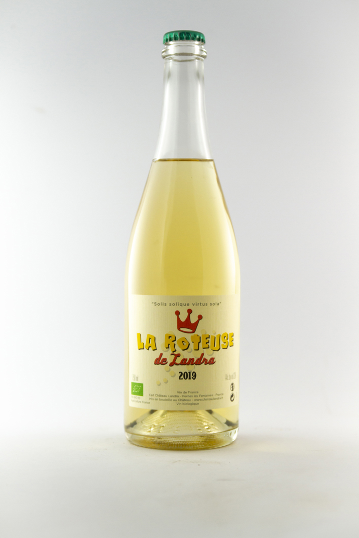 Ventoux Chateau Landra Roteuse Blanc BIO 2019 75 cl Bulles - Blanc