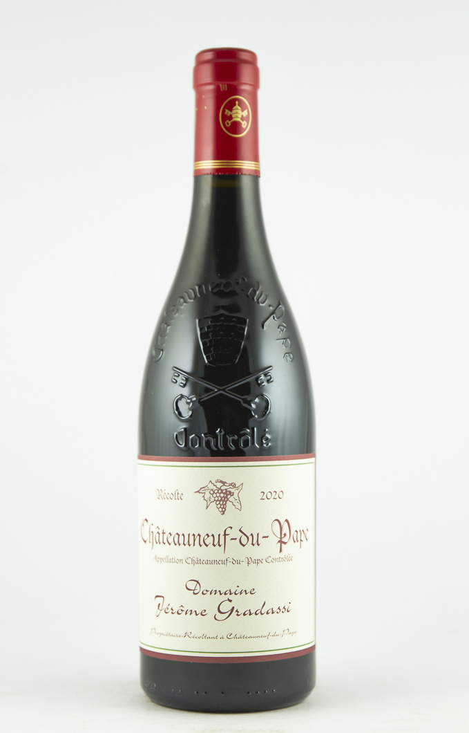 Châteauneuf du pape Jérôme Gradassi 2020 75 cl Rouge