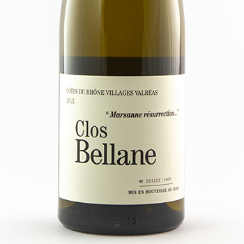 CDR Villages - Valréas Clos Bellane Marsane Résurection BIO 2021 75 cl Blanc