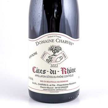 Côtes du Rhône Laurent Charvin 2022 75 cl Rouge
