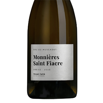 AOP Muscadet sur Lie Le fayt d'homme, Vincent caille monnières saint fiacre , Bio, Biodynamie 2020 75 cl Blanc