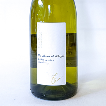 AOP côte du Jura Eric et Bérangère Thill DE MARNE ET D'ARGILE, BIO 2023 75 cl Blanc