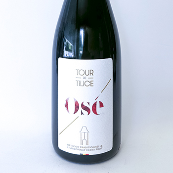 Aop Crémant de Wallonie Tour de Tilice Osé, BIO 2022 75 cl Bulles - Blanc
