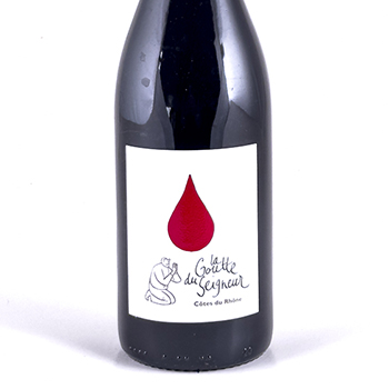 Côtes du Rhône Bernard Duseigneur La Goutte du Seigneur BIO 2022 75 cl Rouge