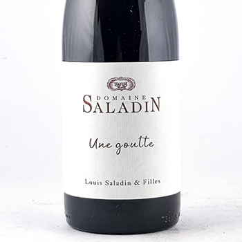 Côtes du Rhône Domaine Saladin UNE GOUTTE bio biodynamie 2021 75 cl Rouge