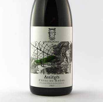 Côtes du Rhône de boel france Assiégés BIO 2022 150 cl Rouge