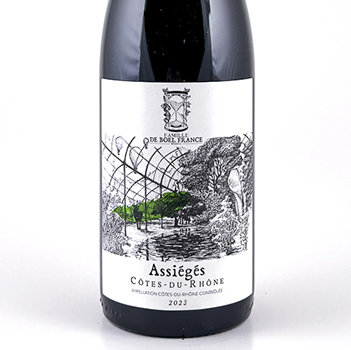 Côtes du Rhône de boel france Assiégés BIO 2023 75 cl Rouge