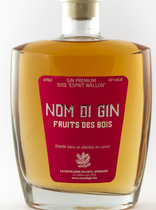 Gin Halleux Nom Di Gin fruits des bois70 cl alcool