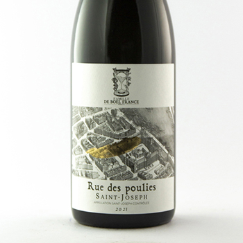 Saint Joseph de boel france Rue des Poulies conversion BIODYNAMIE 2021 150 cl Rouge