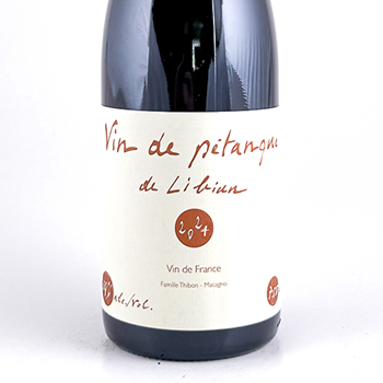 VDF Mas de Libian Vin de Pétanque BIO 2024 75 cl Rouge