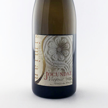 Villages Uchaux Simian Jocundaz BIO 2023 75 cl Blanc