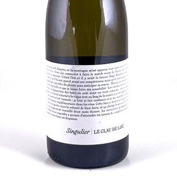 Vin de France Clau de Lise Singulier, BIO 2024 75 cl Blanc