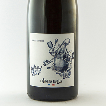 Vin de France Cuisine en Famille Les bras m'en tombent BIO 2024 75 cl Rouge