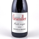côte du rhône Gramiller  FRUITS ROUGES BIO 2023 75 cl Rouge