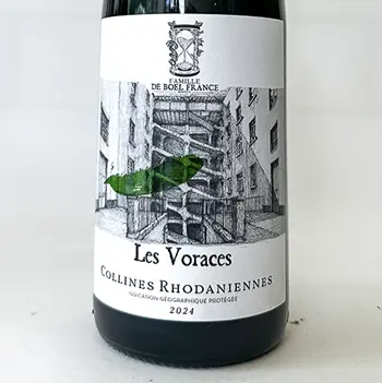 igp collines rhodaniennes de boel france Les Voraces BIODYNAMIE 2024 75 cl Rouge