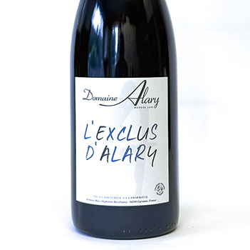 Vin de Principauté d'Orange Denis et Daniel Alary  L'Exclus BIO 2022 75 cl Rouge