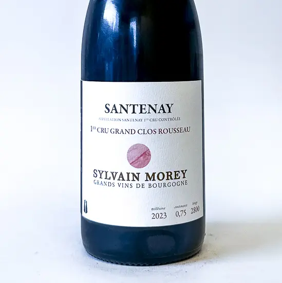 Bourgogne, Santenay 1er cru Sylvain Morey Grand Clos Rousseau  2023 75 cl Rouge