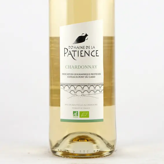 IGP Pont du Gard La Patience Chardonnay BIO 2024 75 cl Blanc