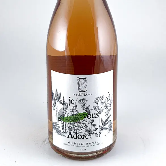 IGP mediterranée De boel France Je vous adore BIO 2025 150cl Rosé