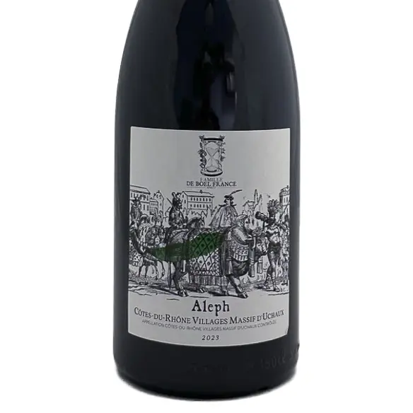 CDR Villages -  Massif d'uchaux De boel France ALEPH BIO BIODYNAMIE 2023 150 cl Rouge