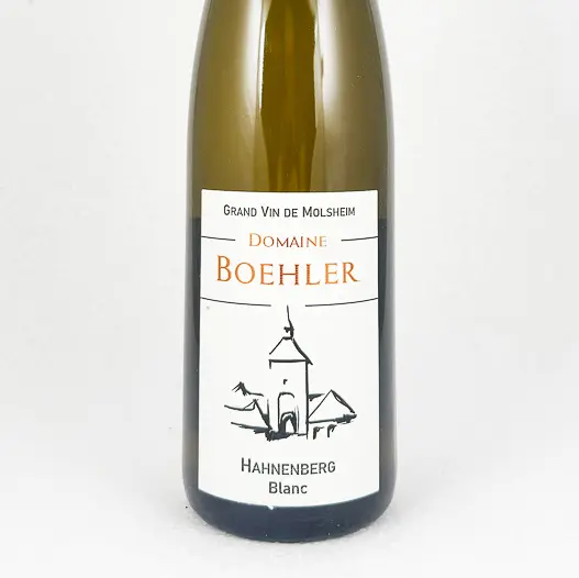 Alsace Boehler Riesling Hahnenberg BIO 2023 75 cl Blanc