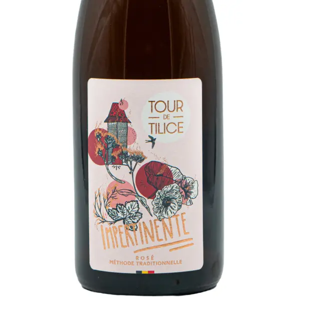 Aop Crémant de Wallonie Tour de Tilice Impertinente, BIO 2023 75 cl Bulles - Blanc