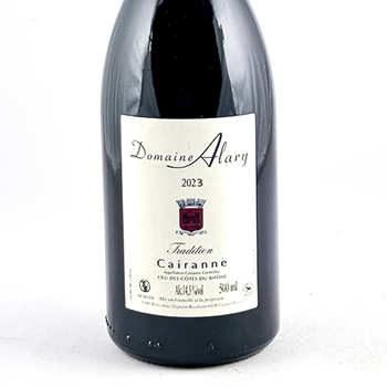 Cairanne Denis et Daniel Alary  Cairanne Tradition BIO 2023 50 cl Rouge
