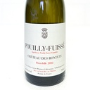 Bourgogne chateau des rontets pouilly fuissé pierrefolle BIO 2022 75 cl Blanc