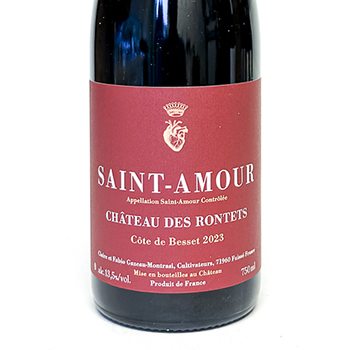 Beaujolais chateau des rontets saint amour BIO côte de besset 2023 75 cl Rouge