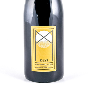 AOC Cahors Clos Troteligotte K-lys 2022 75 cl Rouge