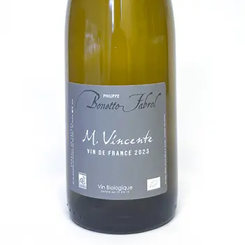 IGP Bonetto Fabrol Mas Vincente BIO 2023 75 cl Blanc