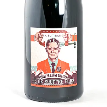 CDR Villages - Visan La Florane Je ne Souffre Plus BIO 2022 150 Rouge