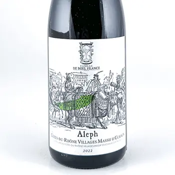 CDR Villages -  Massif d'uchaux de boel france Aleph, BIODYNAMIE 2023 75 cl Rouge
