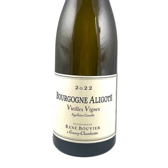 Bourgogne Aligoté René Bouvier Vieilles vignes 2022 75 cl Blanc