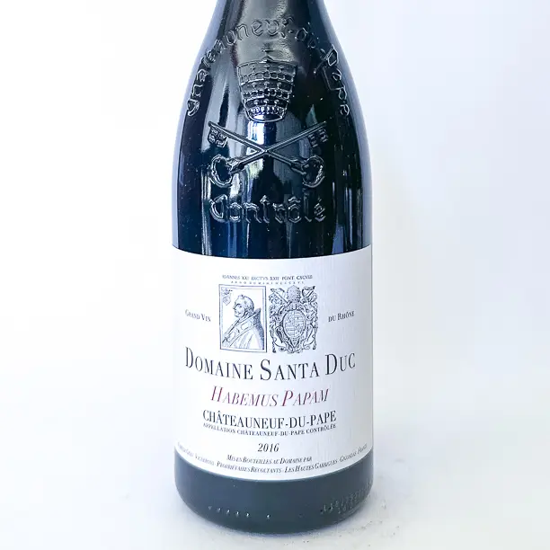 Châteauneuf du pape Santa Duc Habemus Papam, BIO, Biodynamie 2016 75 cl Rouge