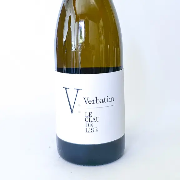 IGP Cévennes Clau de Lise Verbatim, BIO 2025 75 cl Blanc