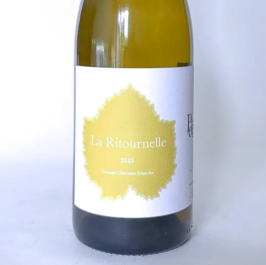 IGP Hautes Alpes Petit Aout La Ritournelle BIO 2025 75 cl Blanc