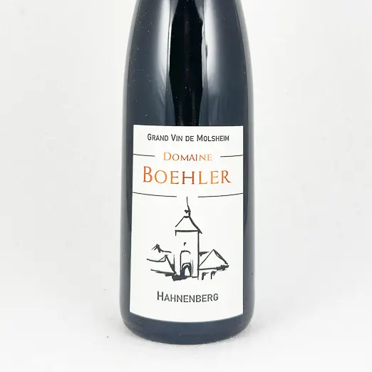 Alsace Boehler Hahnenberg Pinot noir BIO 2023 75 cl Rouge