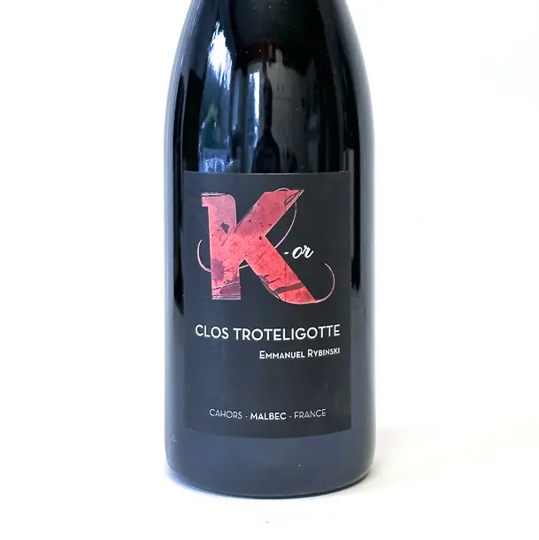 AOC Cahors Clos Troteligotte K-OR 2021 75 cl Rouge
