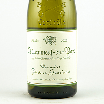 Châteauneuf du Pape Jérôme Gradassi 2023 75 cl Blanc