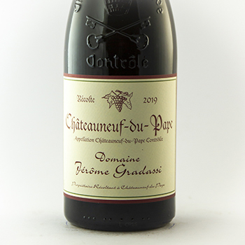 Châteauneuf du pape Jérôme Gradassi 2019 75 cl Rouge
