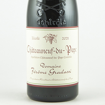 Châteauneuf du pape Jérôme Gradassi 2021 150 cl Rouge