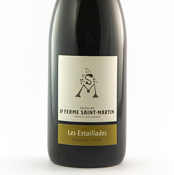 Ventoux La Ferme Saint-Martin Les Estaillades BIO 2021 75 cl Rouge