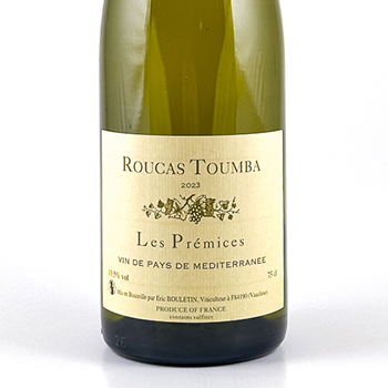 vin de pays Roucas Toumba Les Prémices BIO 2022 75 cl Blanc