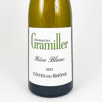 AOP cdr  Gramiller Rêve Blanc, BIO 2023 75 cl Blanc