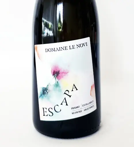 AOP Lubéron Le Novi Escapa pet nat BIO 0 75 cl Bulles - Blanc