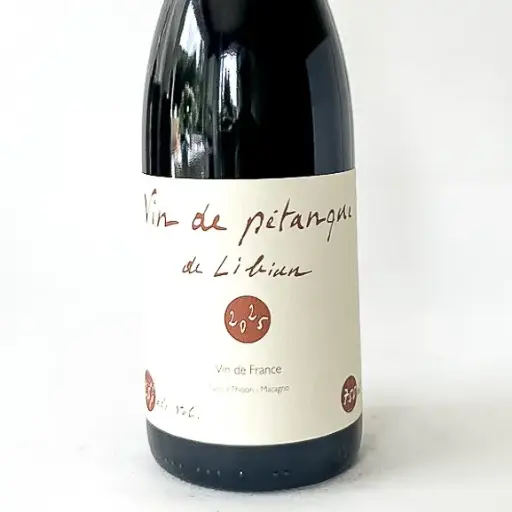 VDF Mas de Libian Vin de Pétanque BIO 2025 75 cl Rouge