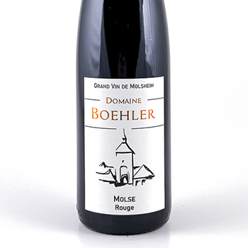Alsace Boehler Molse, BIO 2022 75 cl Rouge