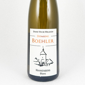 Alsace Boehler Riesling Hahnenberg BIO 2022 75 cl Blanc